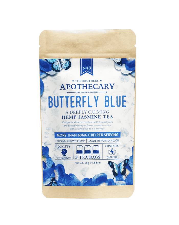 Apothecary 50mg CBD Tea Bag / Butterfly Blue